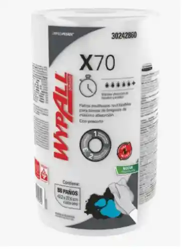 Paños De Limpieza Multiusos Wypall Reutilizables X 70