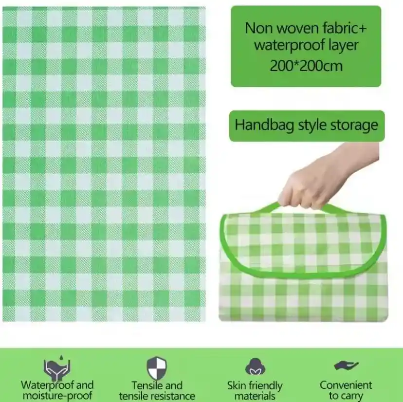 Mantel O Esterilla Plegable Para Picnic