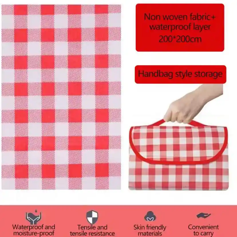 Mantel O Esterilla Plegable Para Picnic