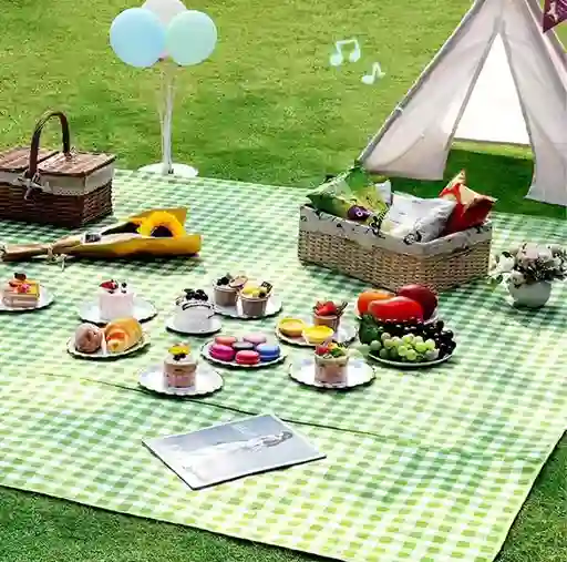 Mantel O Esterilla Plegable Para Picnic