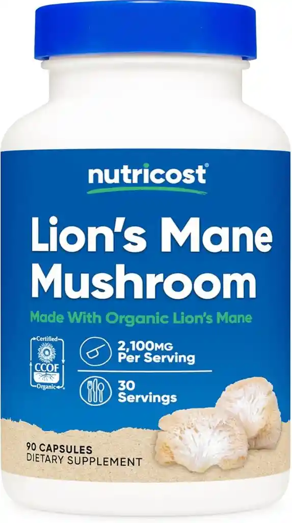 Lion´s Mane Melena De Leon Mushroom Nutricost