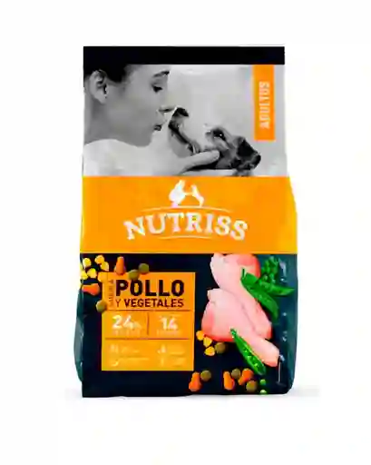 Nutriss Adulto Pollo Y Vegetales X30kl