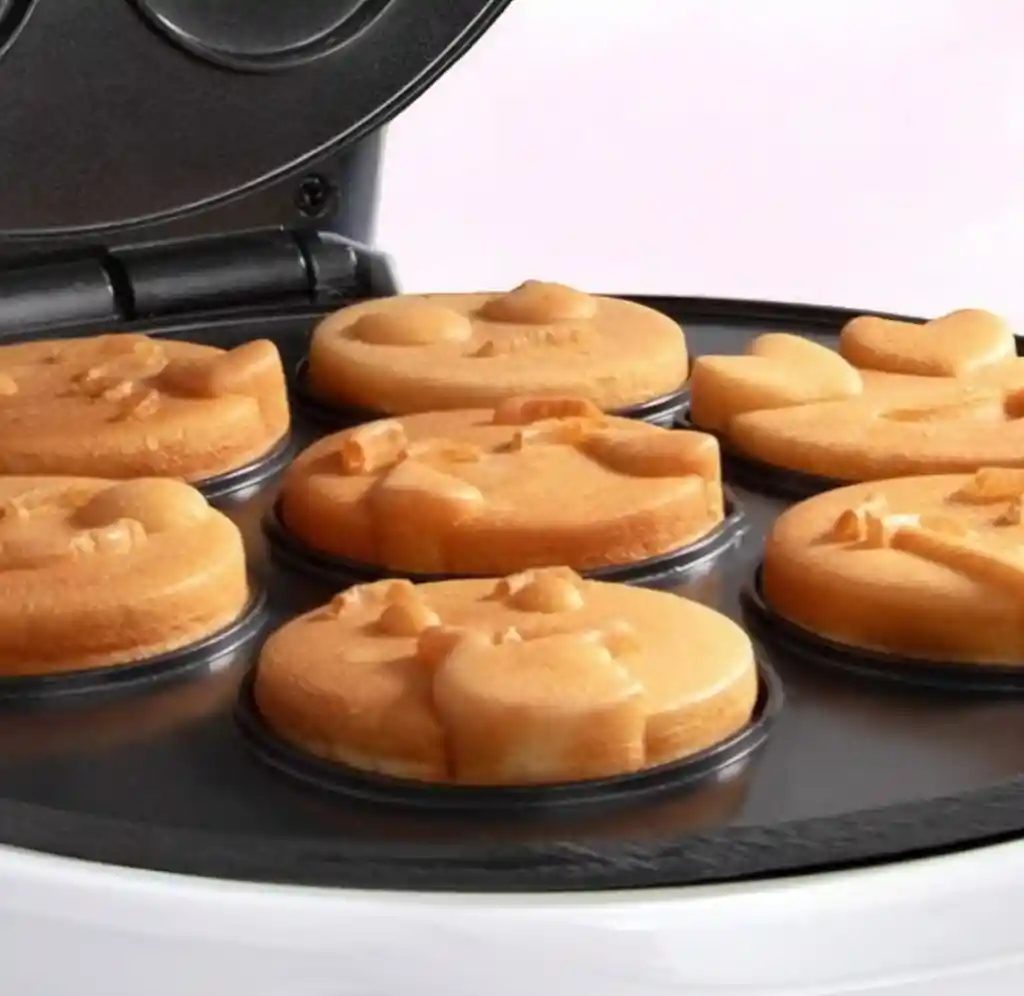 Mini Waflera De Emojis Caritas Felices 8 Wafles