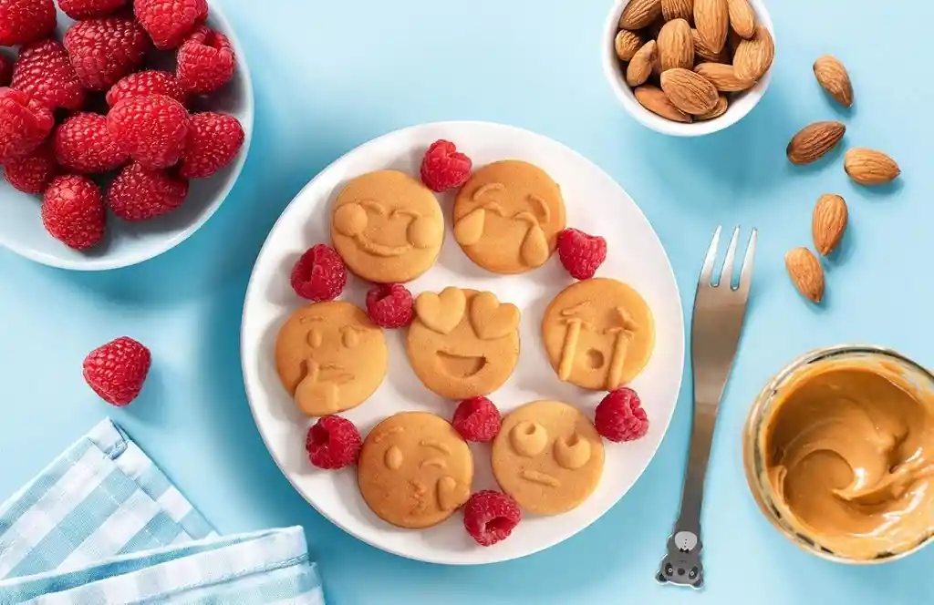 Mini Waflera De Emojis Caritas Felices 8 Wafles