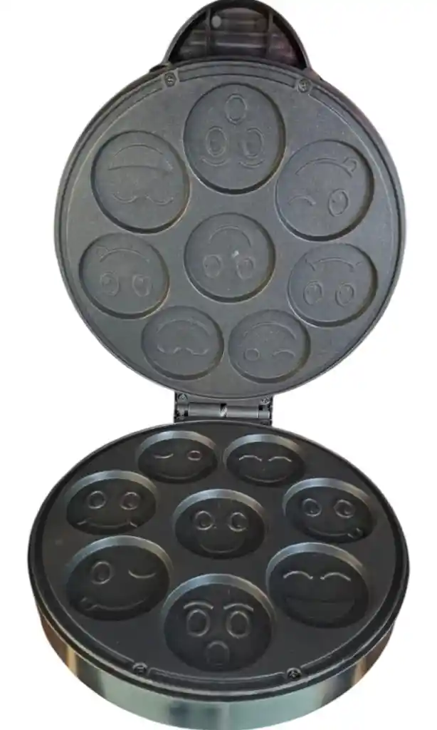Mini Waflera De Emojis Caritas Felices 8 Wafles