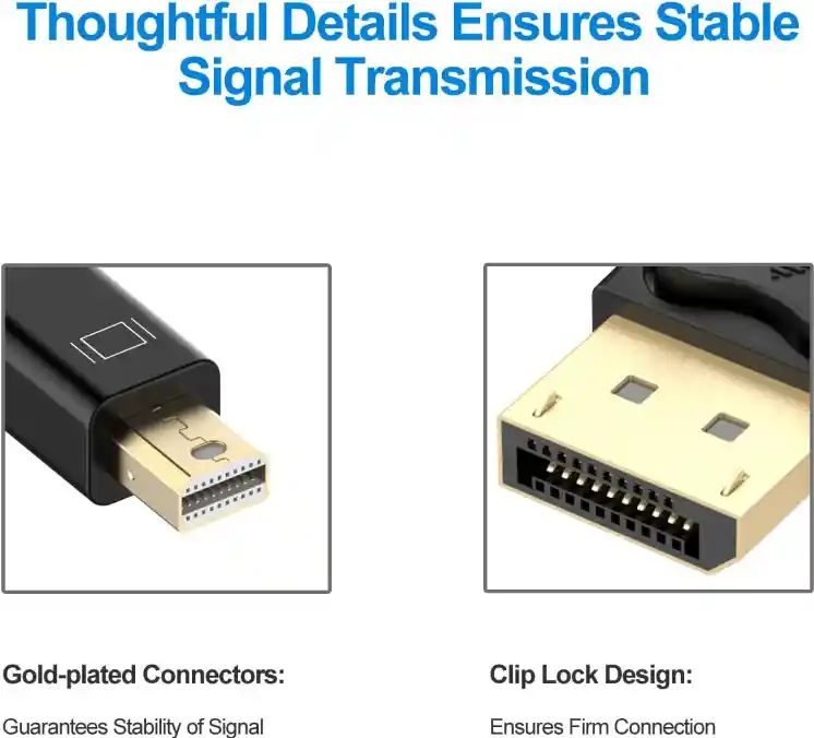 Cable Mini Displayport A Displayport, 1,8 M
