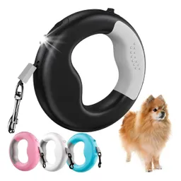 Correa Retráctil Automática Para Perros Con Linterna Luz Led