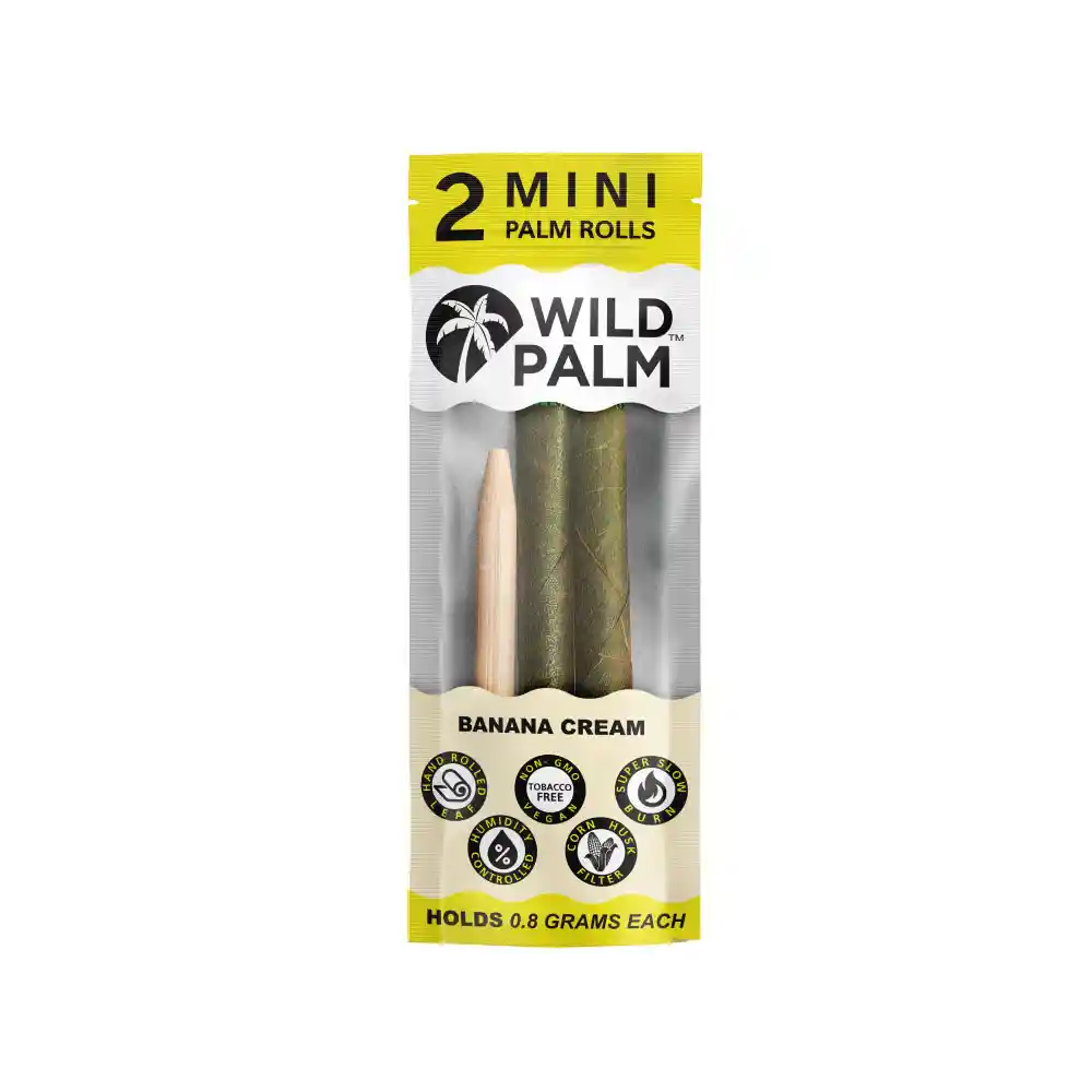 Wild Hemp - Mini Wild Palm - Rollos - Banana Cream
