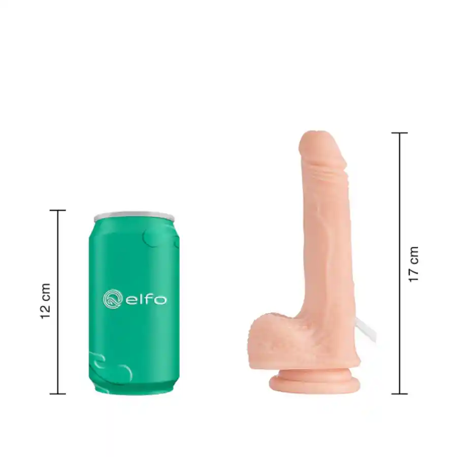 Dildo Uriel Piel Eyaculador Elfo