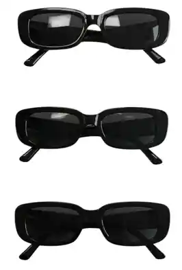 Gafas De Sol Negras Por 3 Unidades