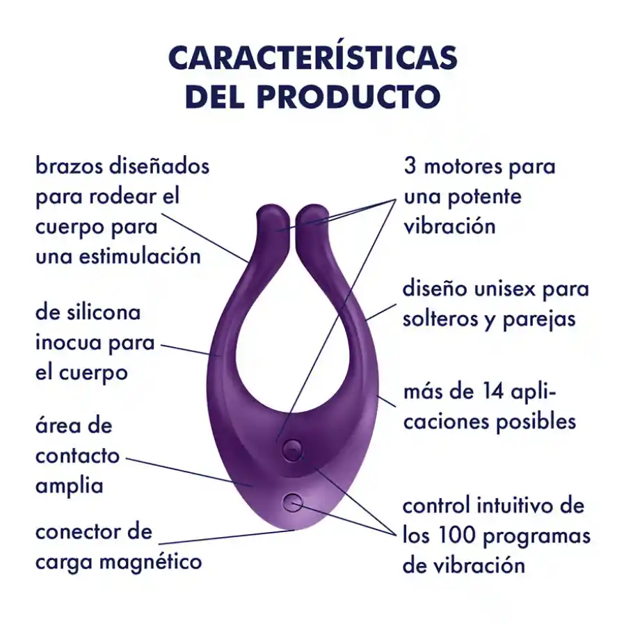 Vibrador Endless Love Morado Satisfyer