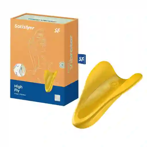 Vibrador De Dedo High Fly Amarillo Satisfyer