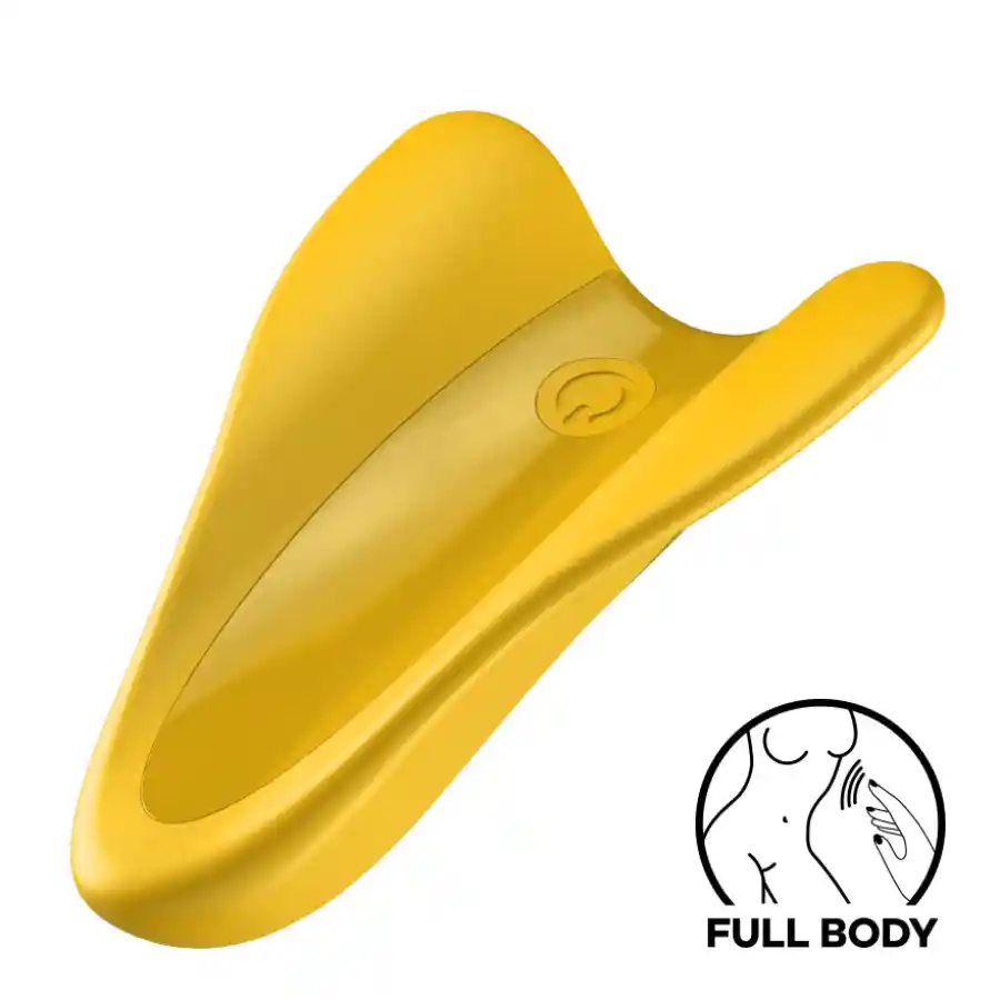 Vibrador De Dedo High Fly Amarillo Satisfyer