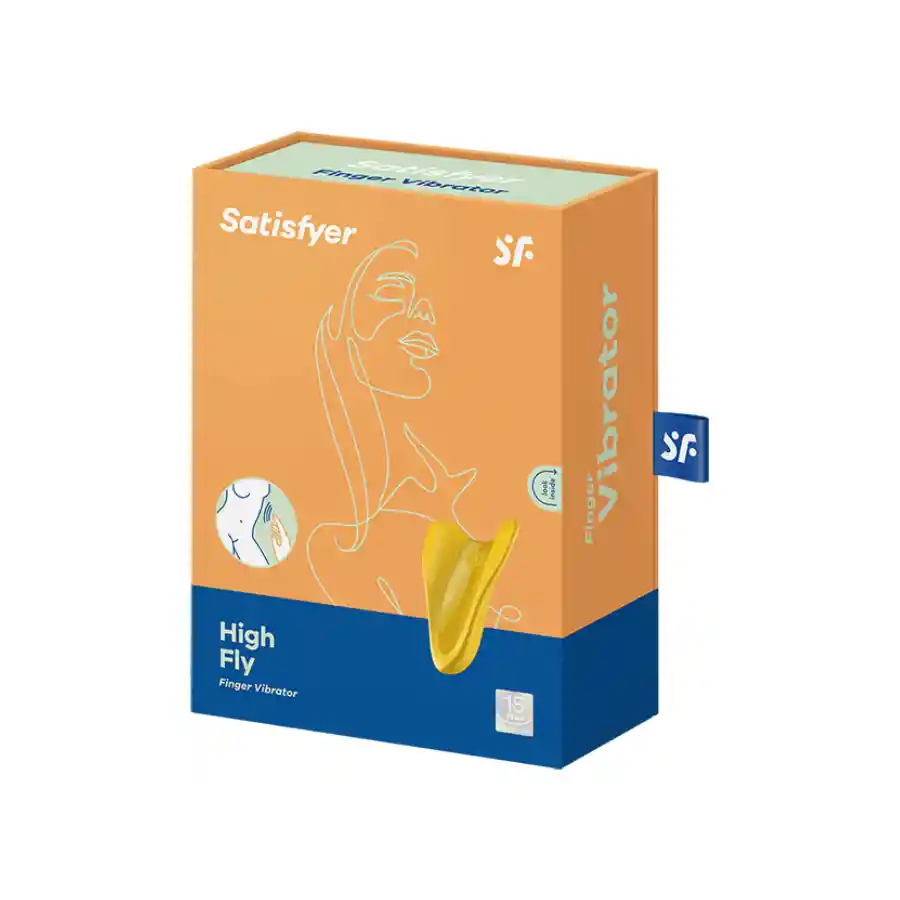 Vibrador De Dedo High Fly Amarillo Satisfyer