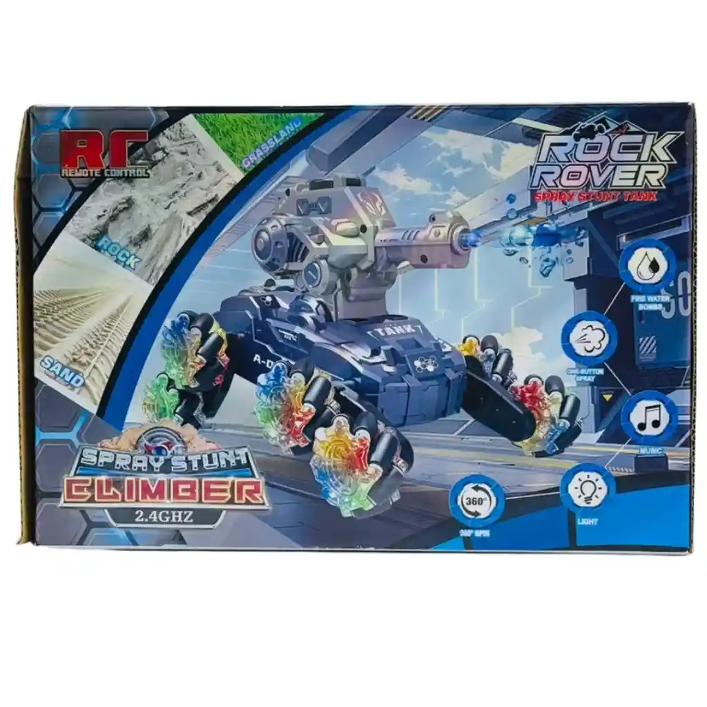 Carro Control Remoto Acrobacias Y Control De Gestos 8 Ruedas