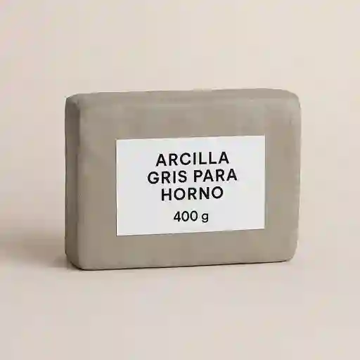 Arcilla Gris Para Modelado – 400g (requiere Horno)