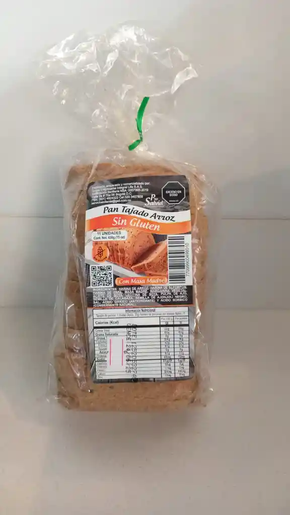 Tajado Arroz Sin Gluten X430gr Pro Salvid