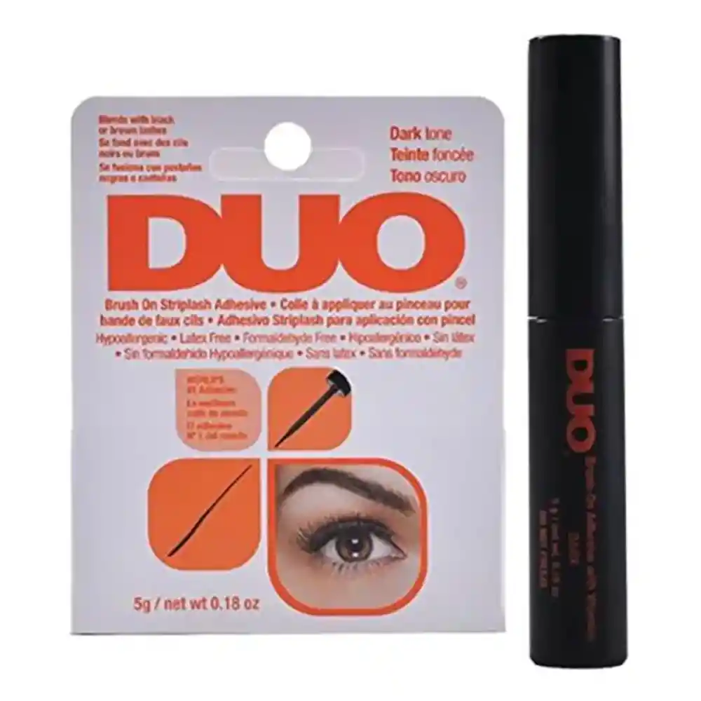 Duo Pegamento Para Pestañas Naranja 5ml