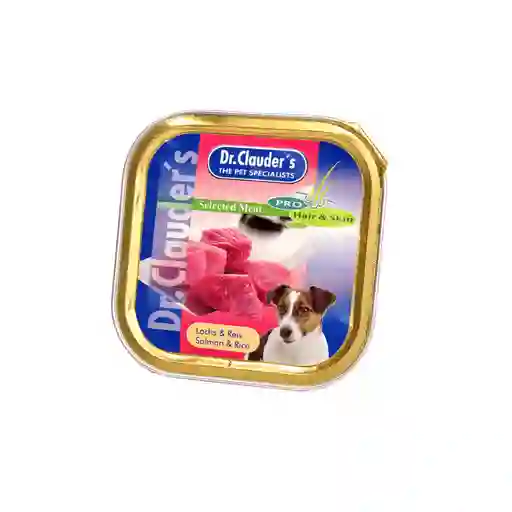 Dr Clauders . Pate Selected Adulto Salmon Y Arroz X100 Gr