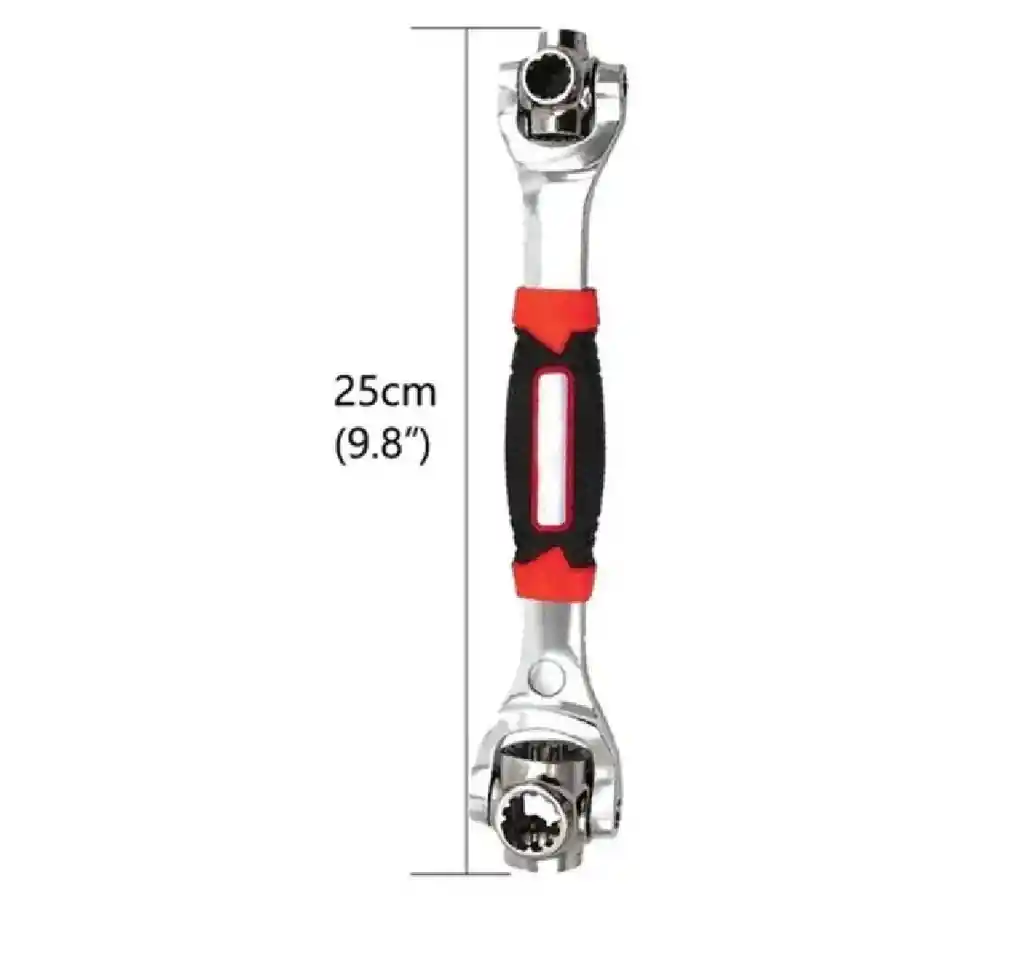Llave Inglesa Multiusos 48 Accesorios Herramienta Universal