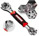 Llave Inglesa Multiusos 48 Accesorios Herramienta Universal