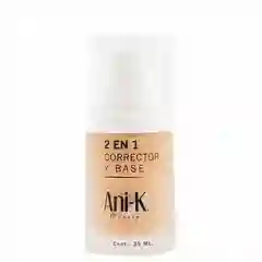 Corrector Y Base Ani-k 2 En 1 Tono 03 Dua 35 Ml
