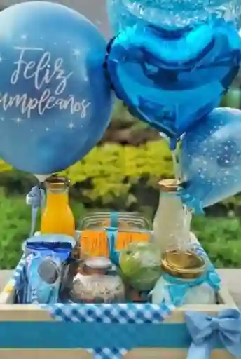 Desayuno Sorpresa Cumpleaños Especial – Sorpresa Con Globo Y Torta