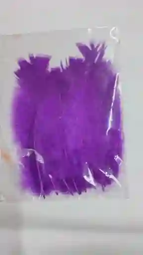 Plumas Surtidas ( Color Morado )