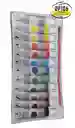 Acuarela En Tubo 12 Ml X 12 Colores