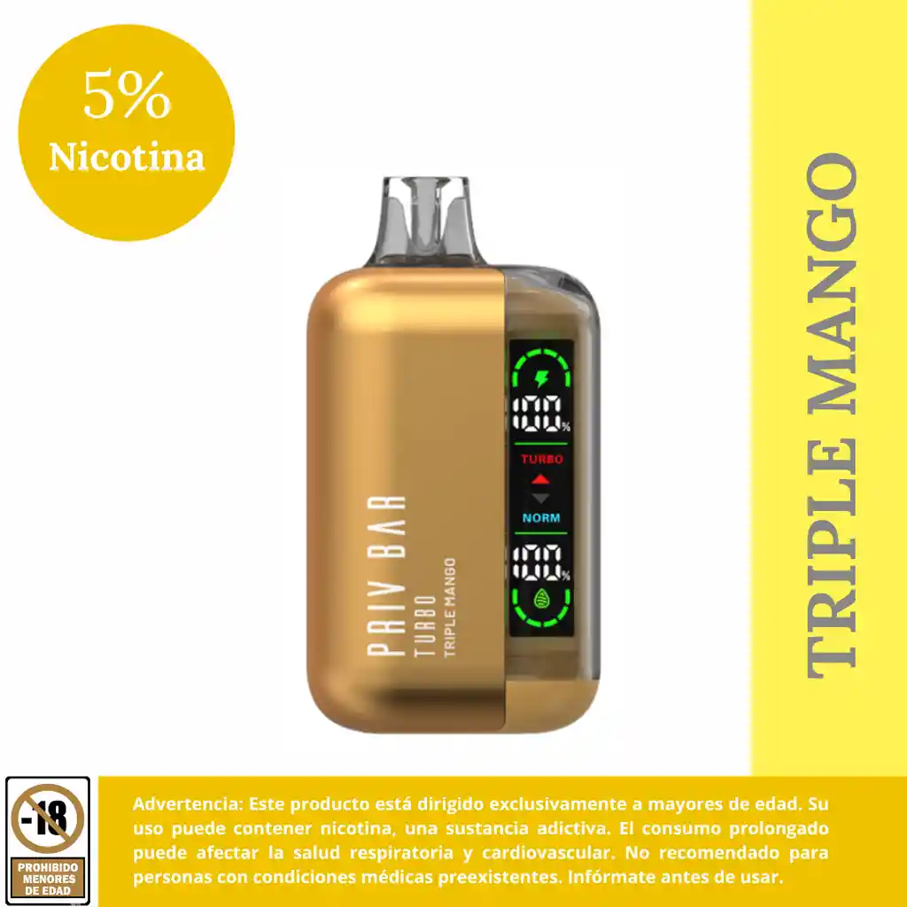 Vape 15.000 Puffs Triple Mango