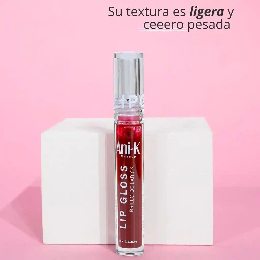 Gloss Labial Bonita Ani-k Tono Kim 3.2 G