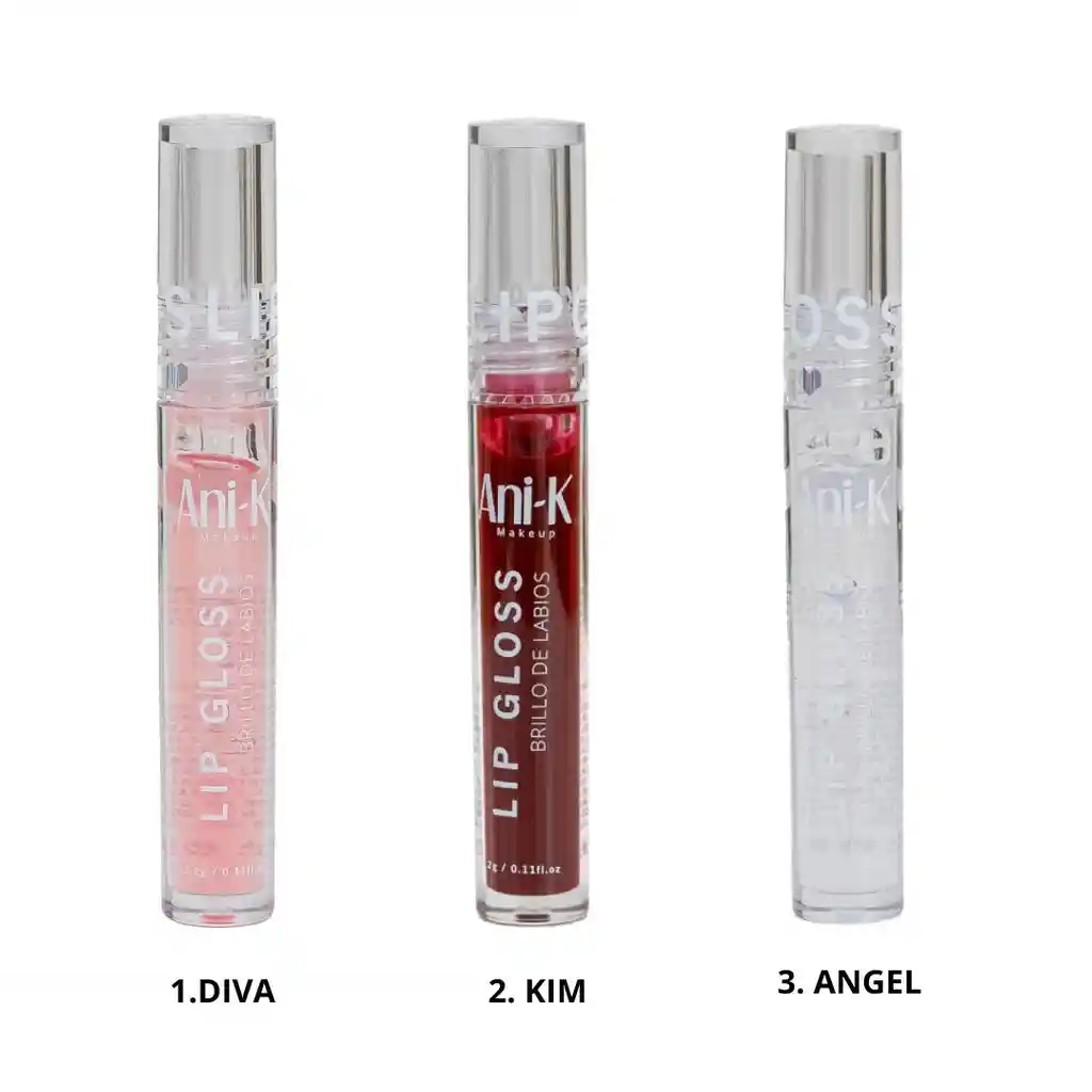 Gloss Labial Bonita Ani-k Tono Kim 3.2 G