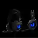Diadema Gamer Respiración Led Ojo De Águila Harvic