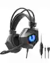 Diadema Gamer Respiración Led Ojo De Águila Harvic