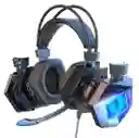 Diadema Gamer Respiración Led Ojo De Águila Harvic