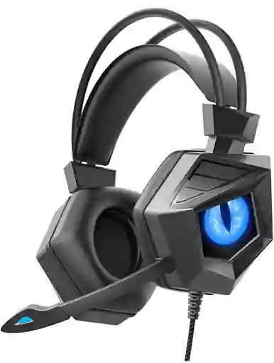 Diadema Gamer Respiración Led Ojo De Águila Harvic