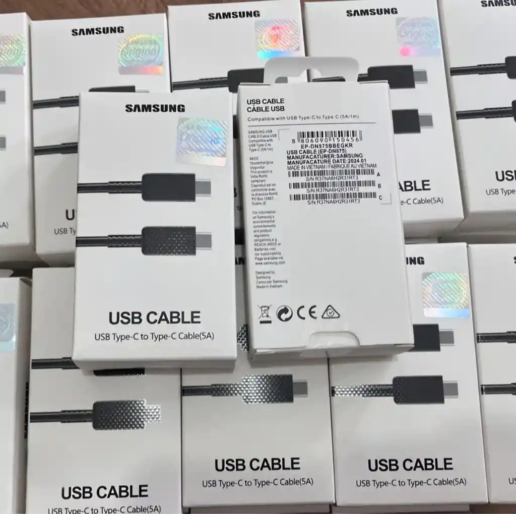 Cable Samsung Tipo C A Tipo C 5 (a) Super Fast Charging