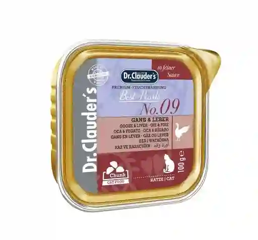 Dr.clauders Pate Cat Gans Leber X 100 Grs (pato E Hígado)
