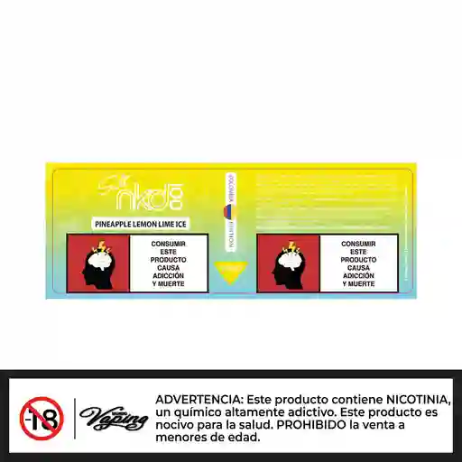 Naked 100 Colombia Edition Salt - Latin Mango Ice 30ml - 50mg