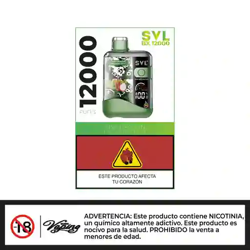 Svl Bx12000 - Kiwi Dragon Passion Fruit - Vape Desechable