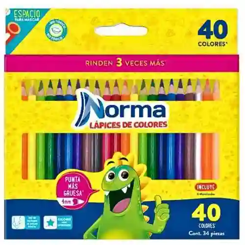 Caja De Colores X40