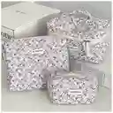 3 Cosmetiqueras Bolso Organizador Maquillaje Viaje Acolchado
