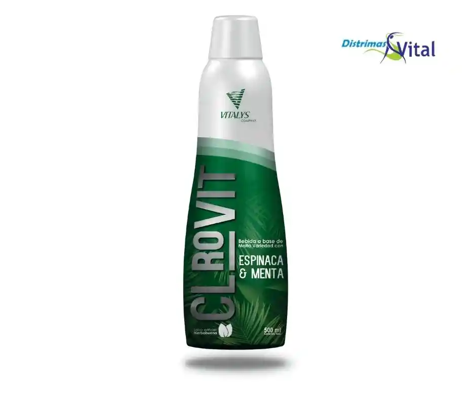Clrovit Bebida Base De Menta Y Espinaca