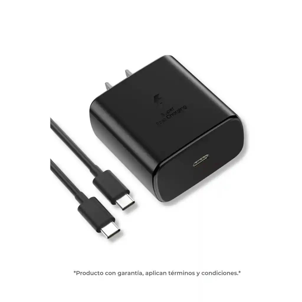 Cargador Samsung 45w Original Con Cable Usb-c – Carga Súper Rápida
