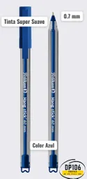 Esfero / Boligrafo Punta Fina Pelikan Azul X 1 Und