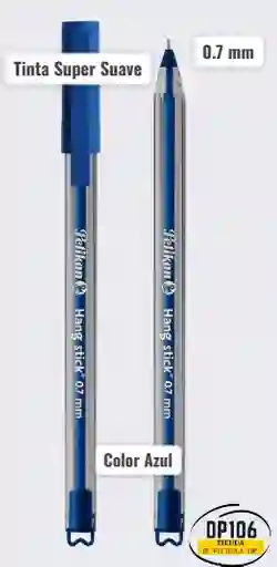 Esfero / Boligrafo Punta Fina Pelikan Azul X 1 Und