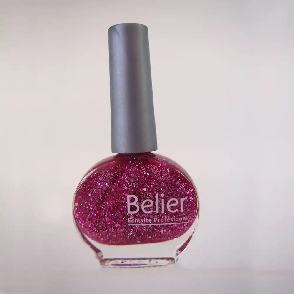 Esmalte Belier X 13ml Glitter Hot Pink