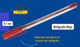 Esfero / Boligrafo Punta Fina Pelikan Rojo X 1 Und