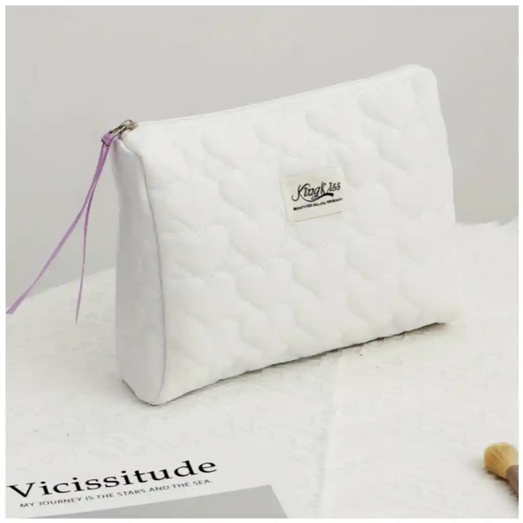 3 Cosmetiqueras Bolso Organizador Maquillaje Viaje Acolchado