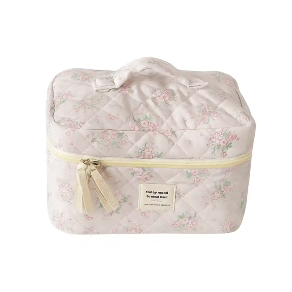 Cosmetiquera Neceser Extra Grande Organizador Acolchado
